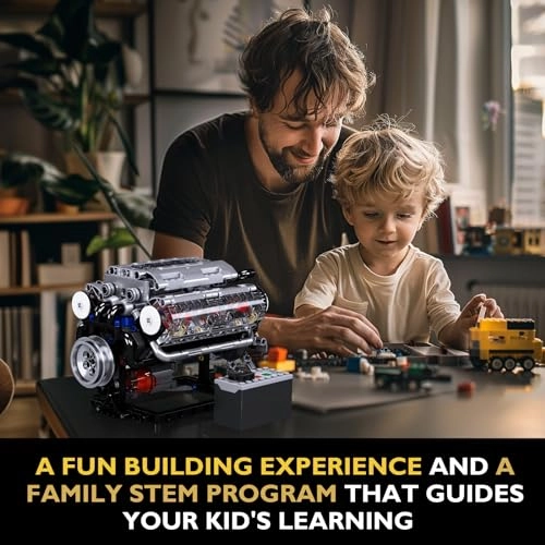 V8 Motor Kit - 535 pcs