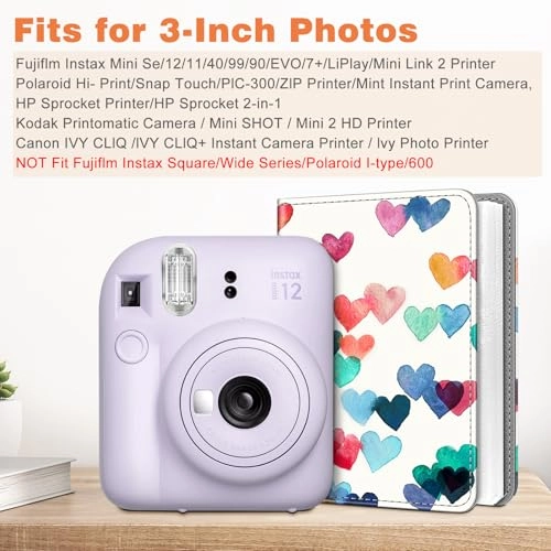 3" 104 Pockets Faux Leather Photo Album