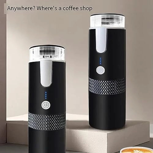 Portable Coffee Maker - 170ml Ground and K-Cup Capsules