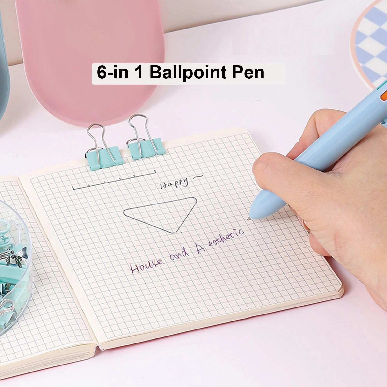 Stationery Set - 6 Pcs