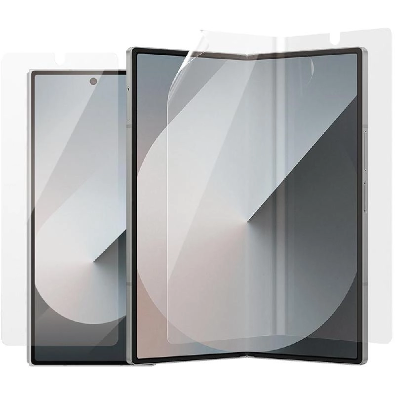 Flip Fold Flex - Tempered Glass Case Friendly for Samsung Galaxy Z Fold5/Z Fold4