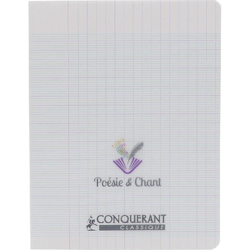 Conquerant Classique 17 X 22 cm Softcover - Grid 140 Pages
