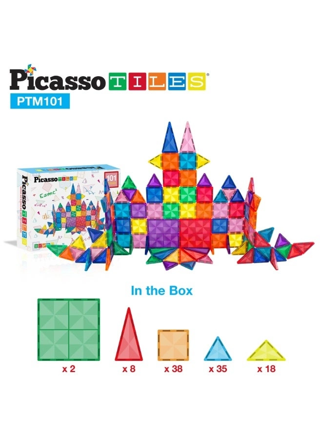 Magnetic Tiles Mini Diamond - 3+ Years 101 pieces