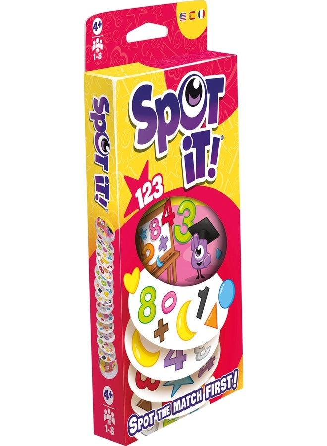 Asmodee Spot It! 1,2,3: Eco-Blister Edition