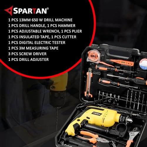 34 in 1 Drill Kit - 13mm 650W