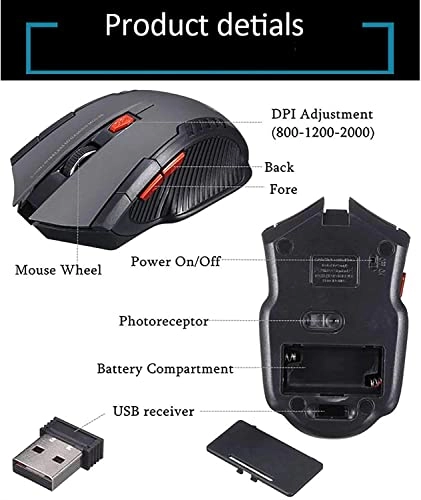 Wireless Gaming Mouse - USB