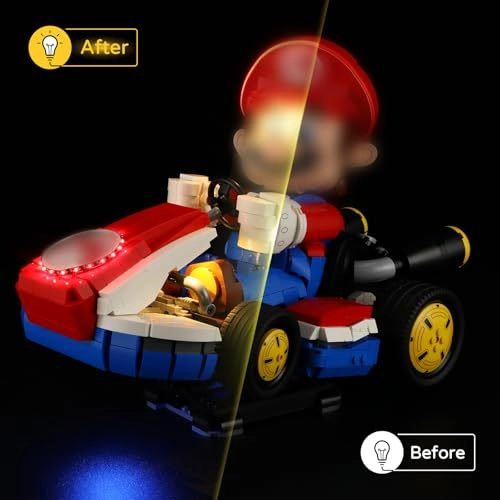LED Light for LEGO Super Mario Mario Kart 72037