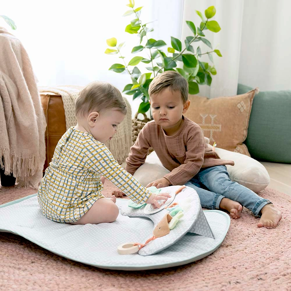Cozy Prop Sit Up & Activity Mat - Nate the Bear Suitable for 0 month and above