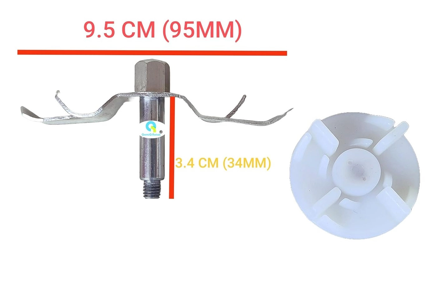 Chutney Jar Blade Set - Coupler stainless steel