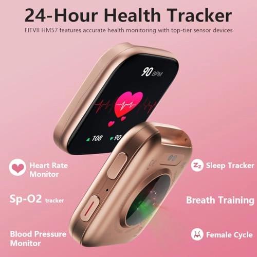 HM57 - Health & Fitness Tracker 24/7 Heart Rate