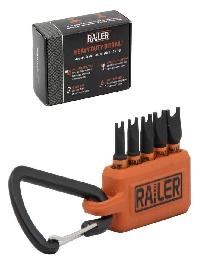 Railer Spanner Screwdriver Bit Set - 5PC 1"