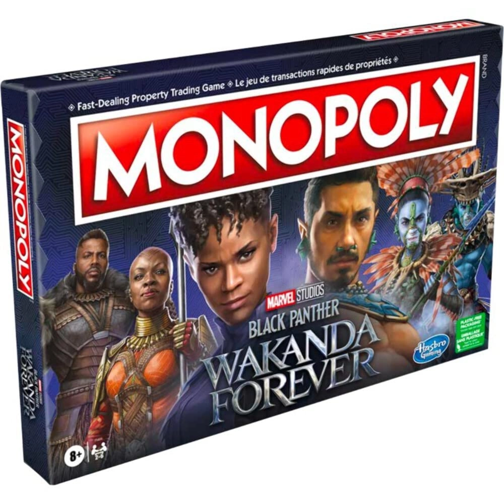 Monopoly: Marvel Studios' Black Panther: Wakanda Forever Edition