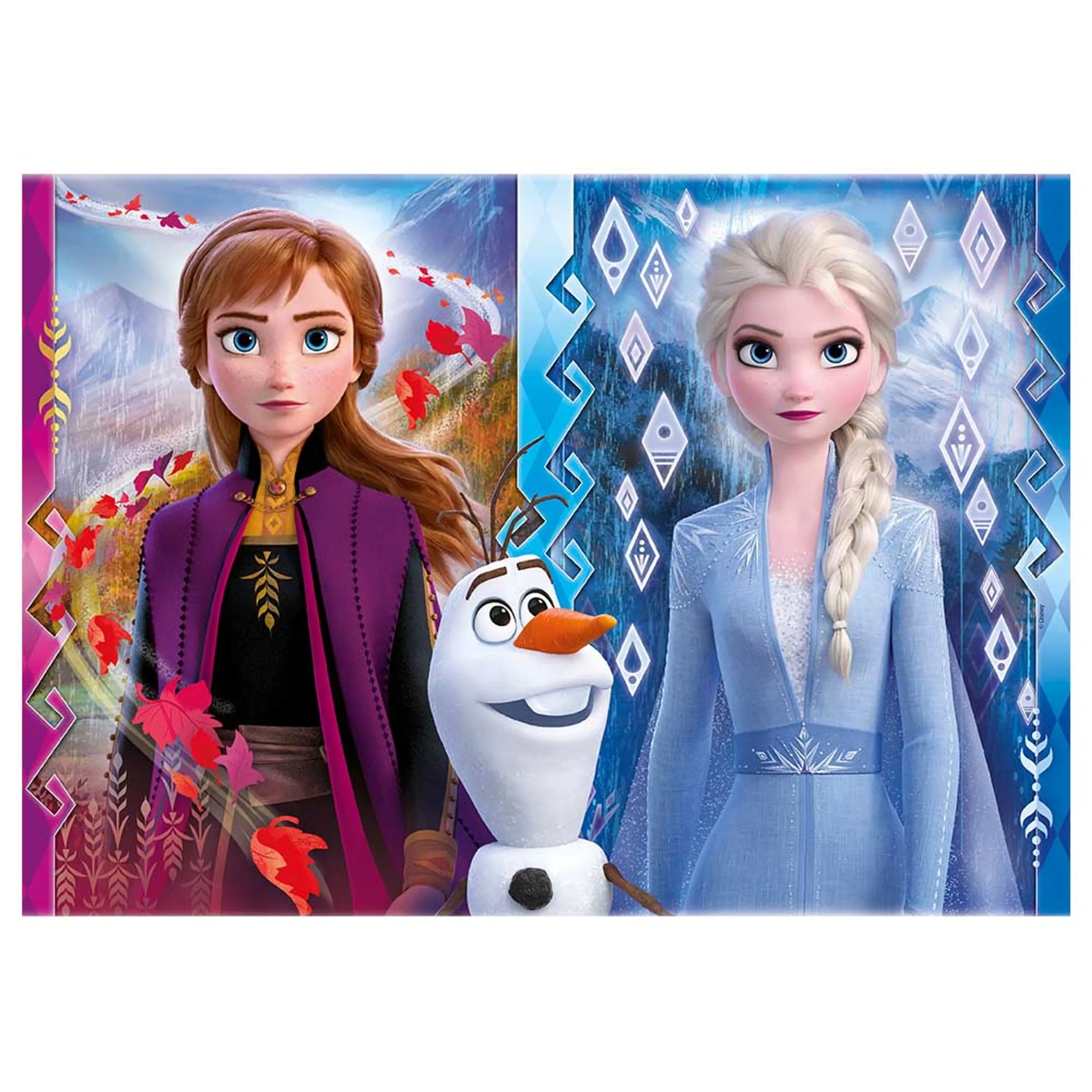 Clementoni Disney Frozen2 Supercolor Puzzle (ALGT-20251) - 30 pcs