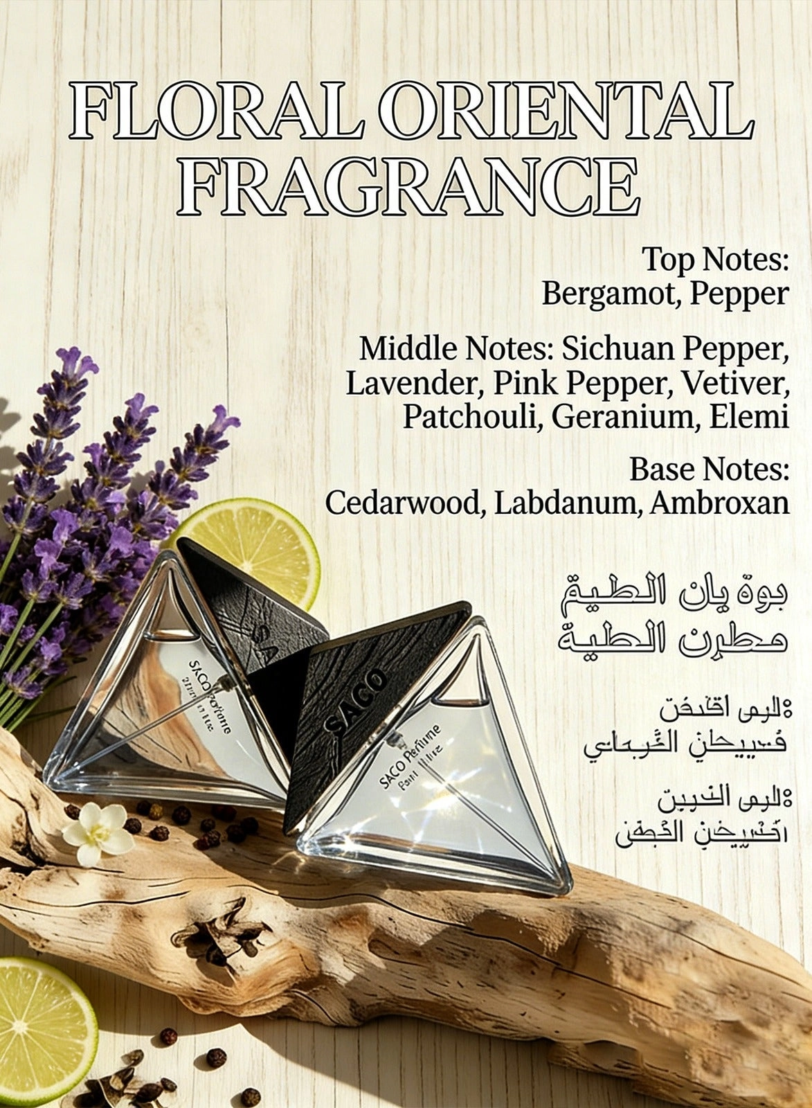 Woody Floral Notes Eau de Parfum - 50ml