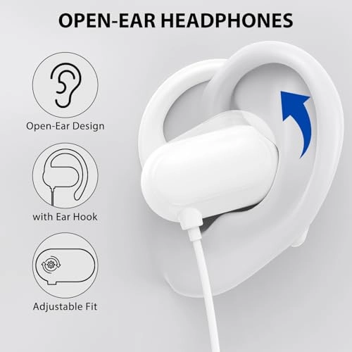 Open Ear Wired Headphone