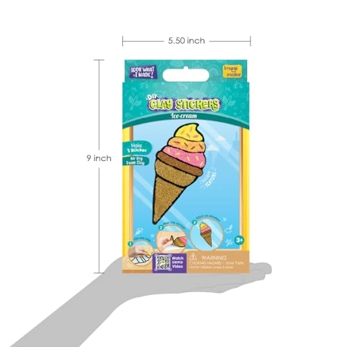 Clay Stickers - 3+ years