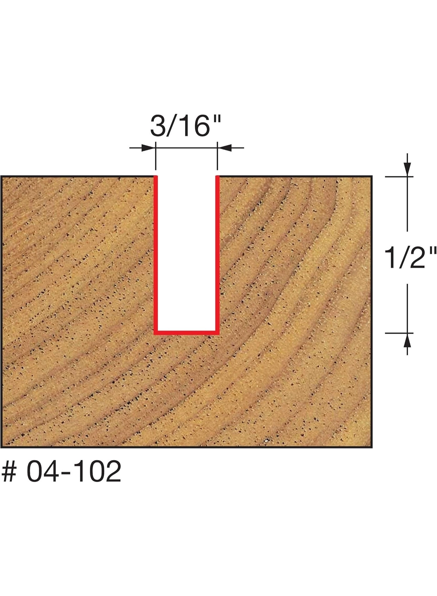 Double Flute Straight Bit - 212