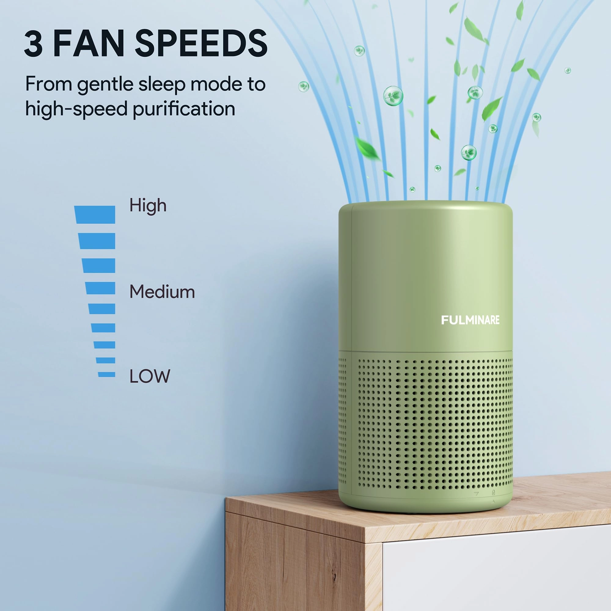 PU-P05 - H13 HEPA 3 Speeds 24dB