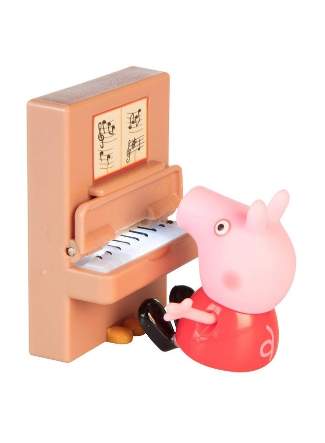 Peppa Pig Little Rooms Music Studio Playset - Ages 2+