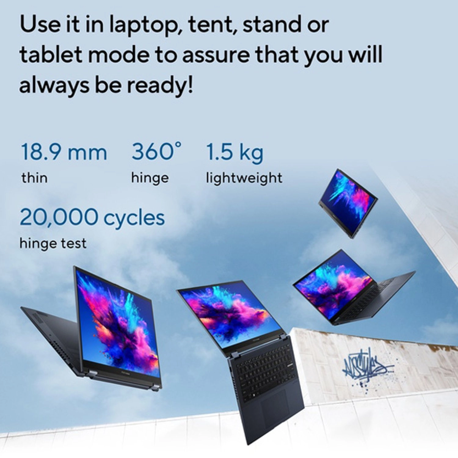 Vivobook S 14 Flip TP3402VA - 14'' Core i7-13700H 16GB DDR4 512GB SSD