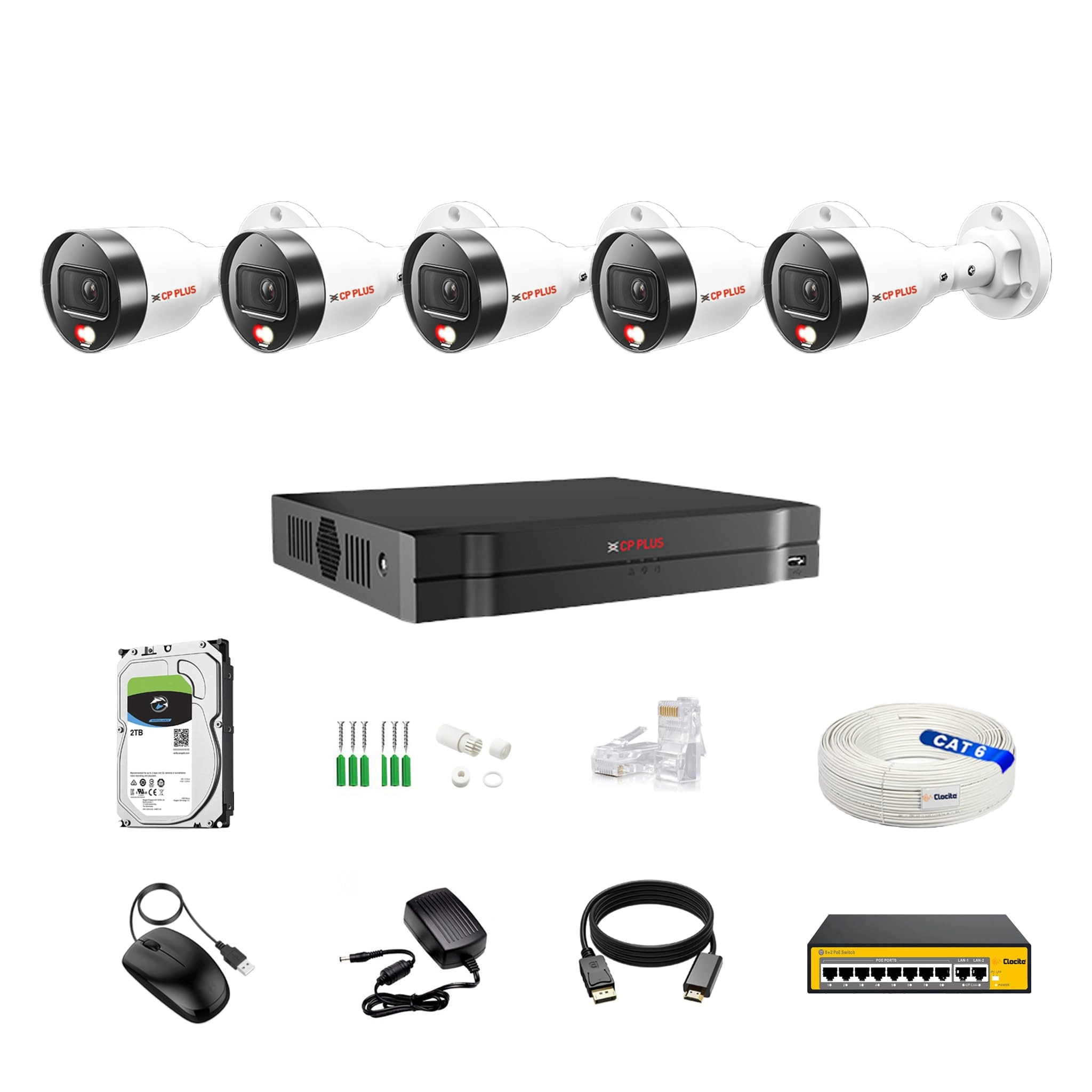 Aditya Infotech Ltd INC-2MP-DLM - 8CH