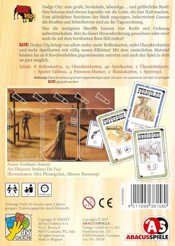 Bang Dodge City Expansion Pack (German)