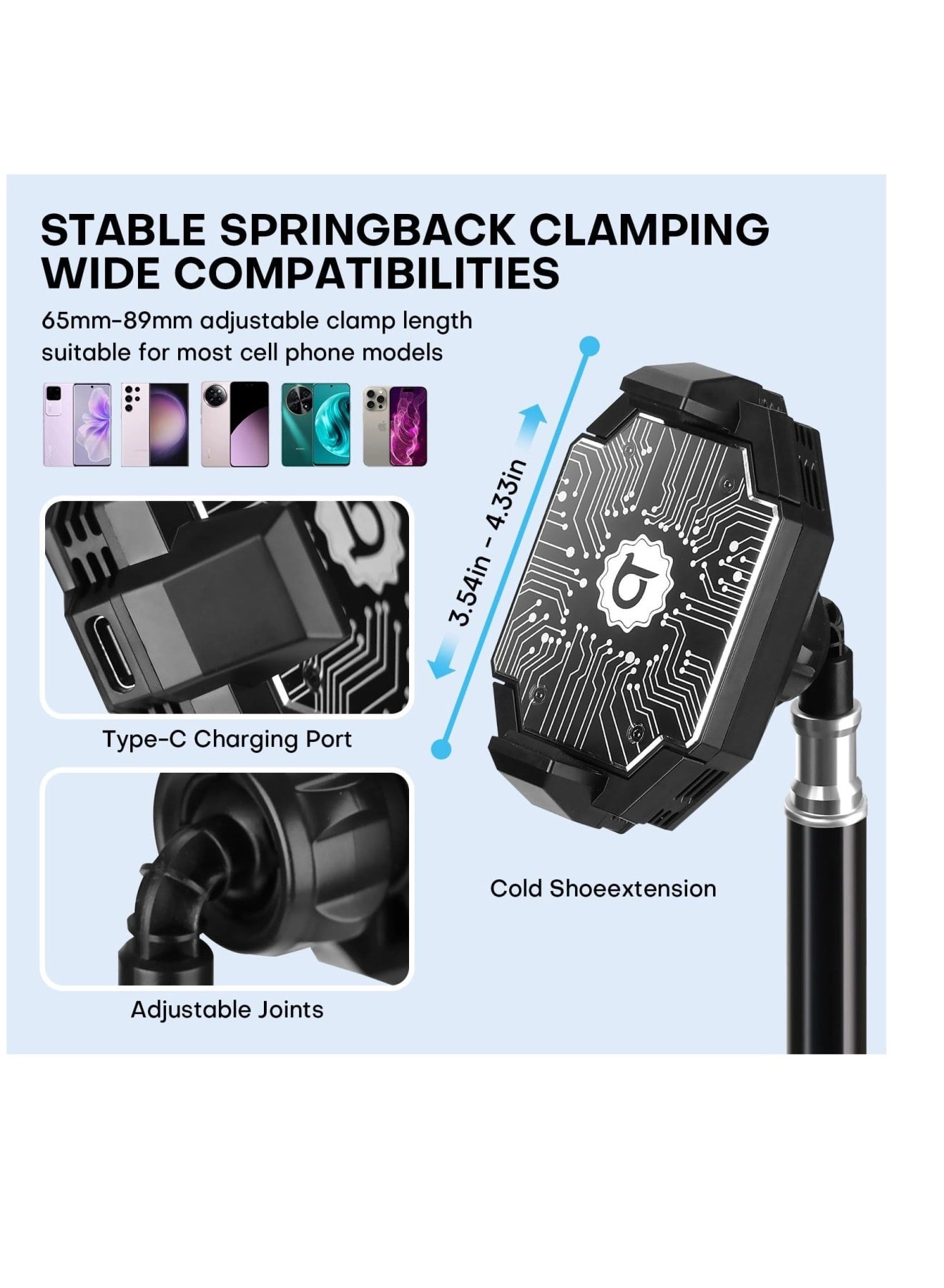 Phone Cooler - Semiconductor Cooling Fan