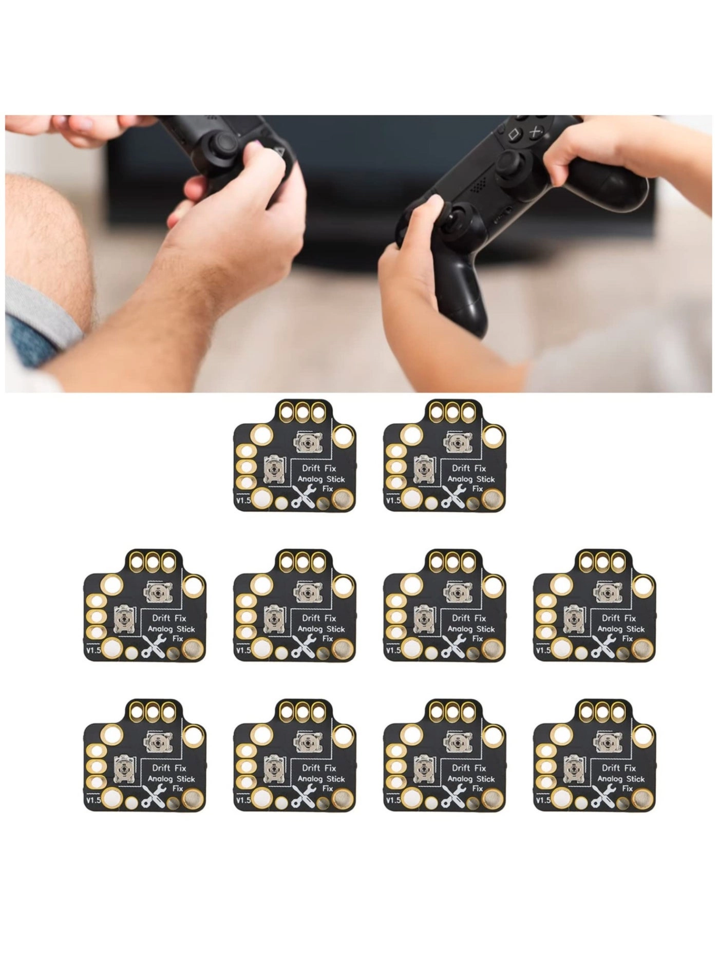 SOLARAE Gamepad Joystick Drift Repair Board - PS4 PS5 XBOX ONE XBOX Series S Xbox Series X
