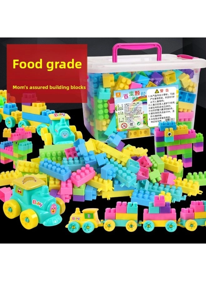 Building Block Table - Macaron color 360 pcs
