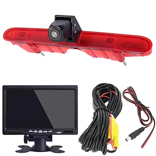 Brake Light Reversing Camera + Rear View Mirror Monitor - Night vision 628 x 586 pixels
