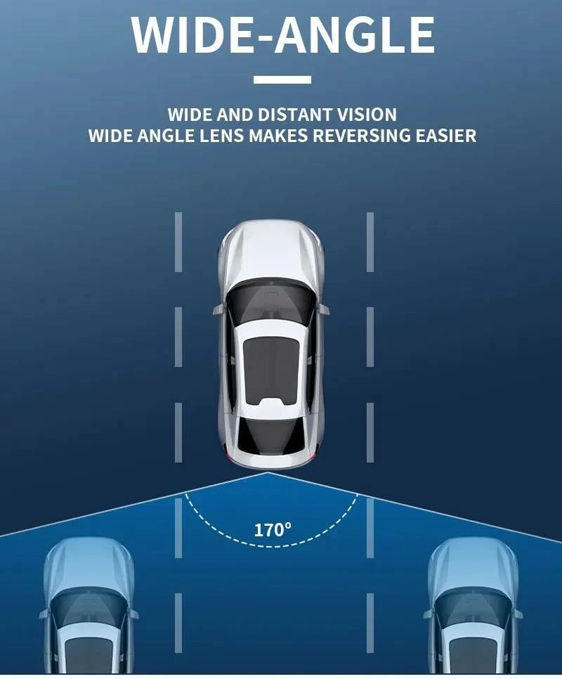 AHD 1080P Brake Light Reverse Camera - Night vision