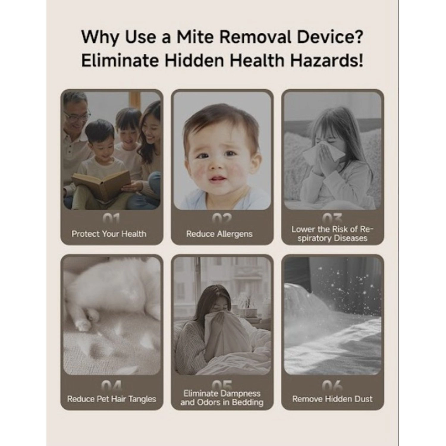 M400 - Dual Cup Dust Mite