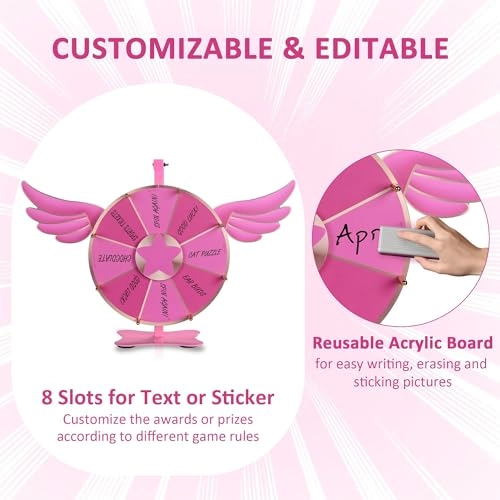 Angel Prize Wheel - 1.0 Count 14 Years & Up