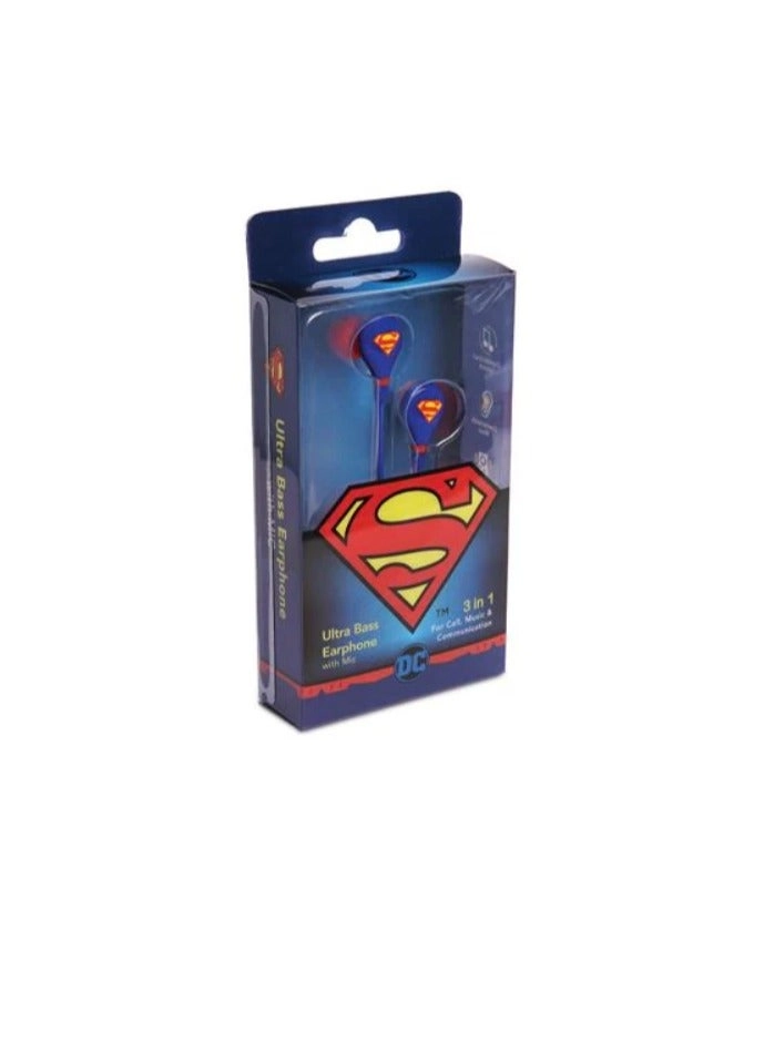 Superman Wired Earphone