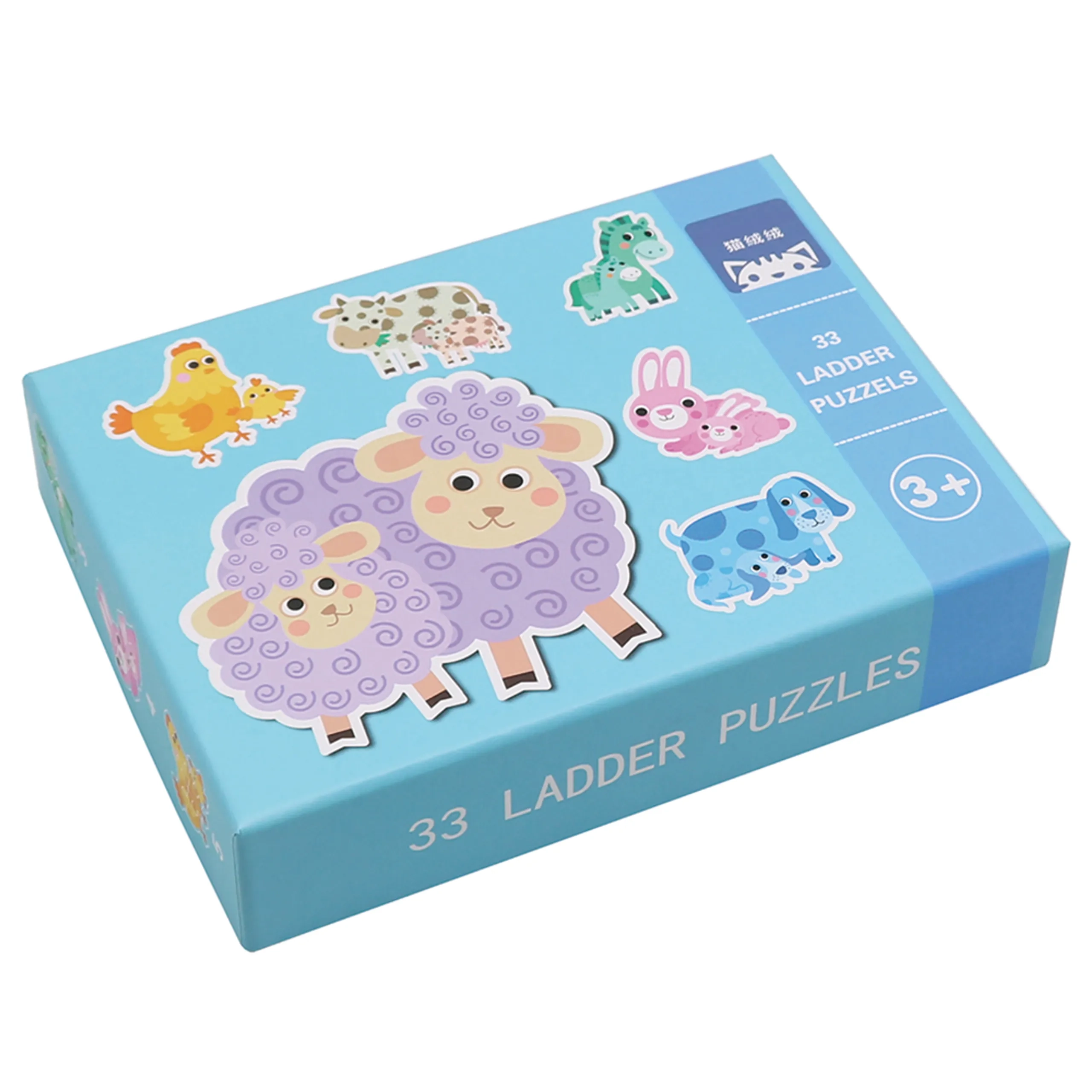 ANDREU Toys Ladder Puzzles - 2 years+ 33 pieces