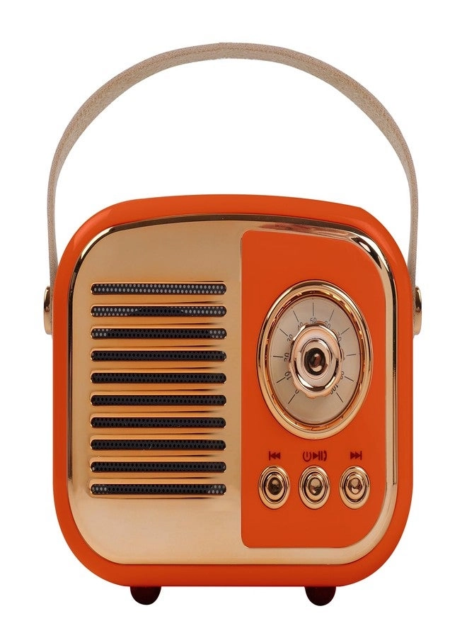 Aresrora Retro Bluetooth Speaker - Portable Mini Radio