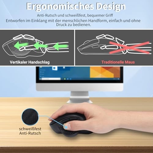 Vertical Mouse - Wireless