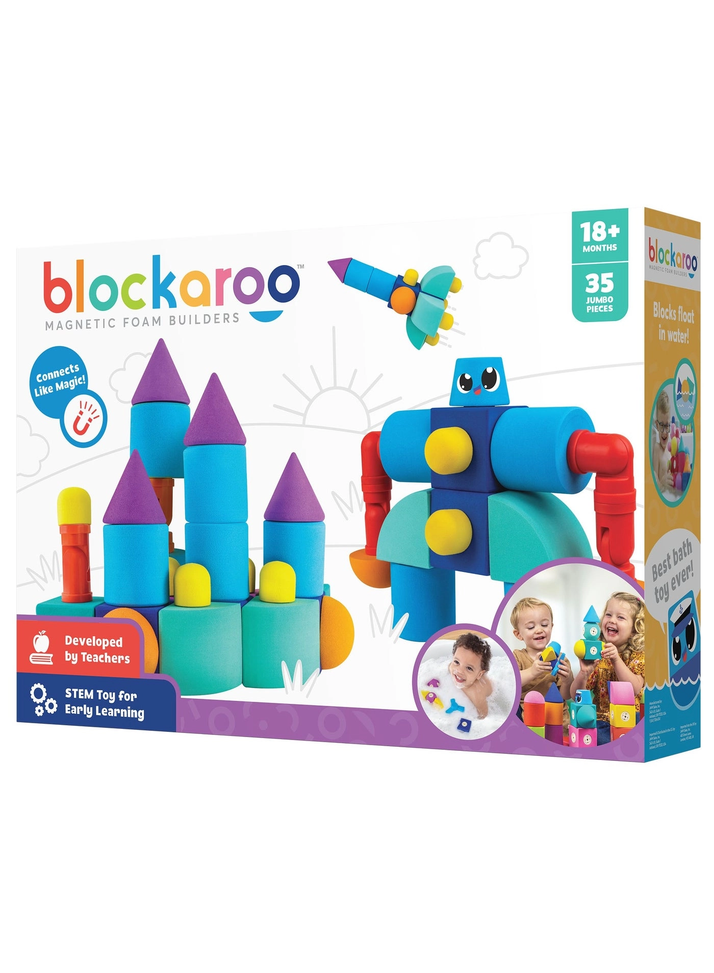 Magnetic Blocks - Castle 35 pcs