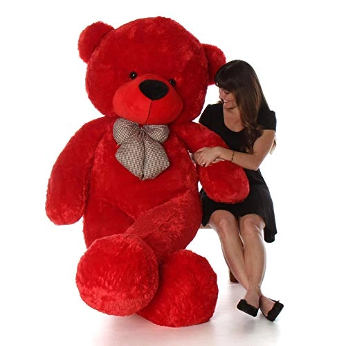 back banchers Teddy - 5 Feet Light Red