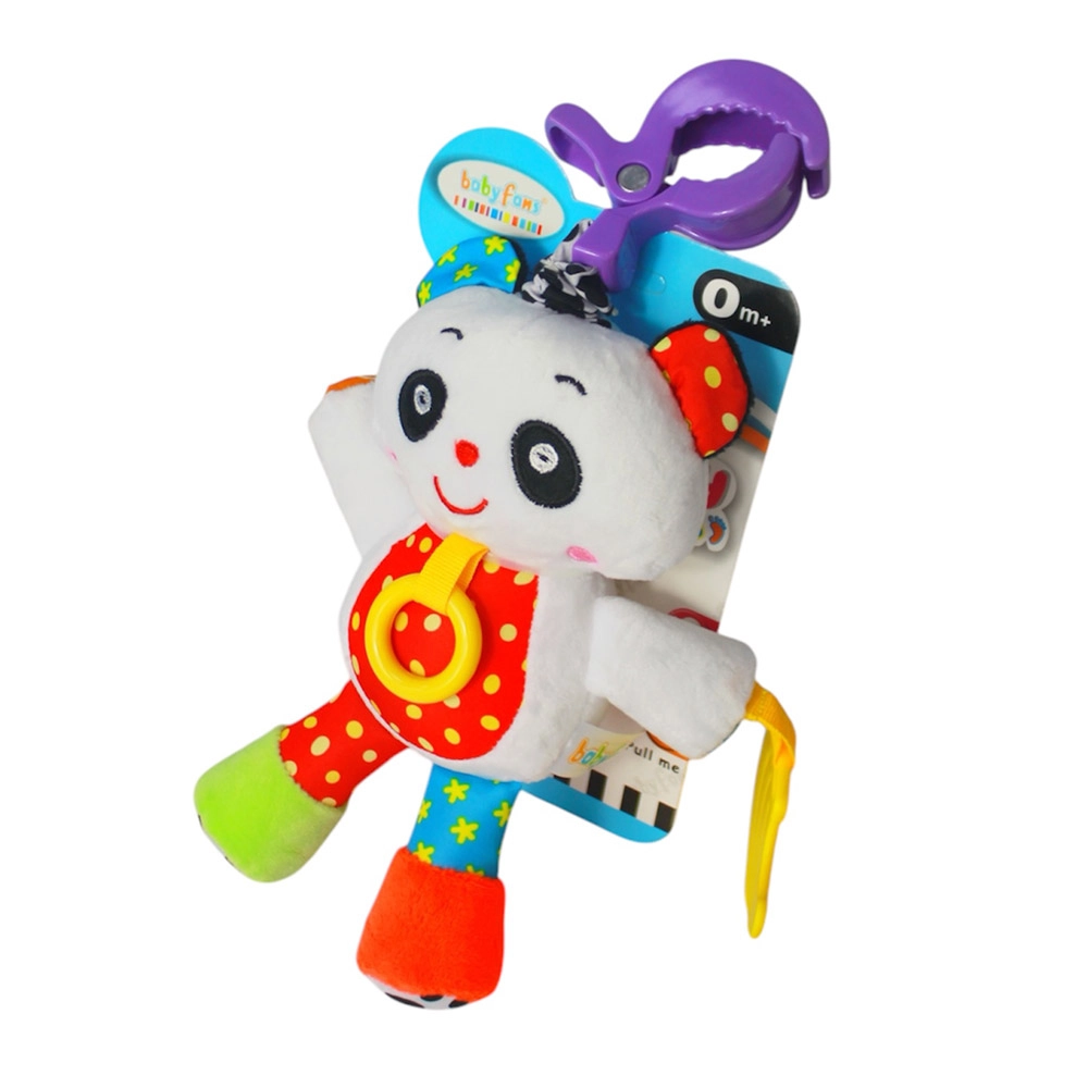 Vibrate Voice Rattle Toy - 0 to 6 months Panda