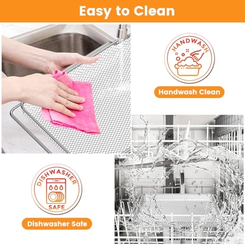 Air Fryer Basket - Stainless Steel 1PCS