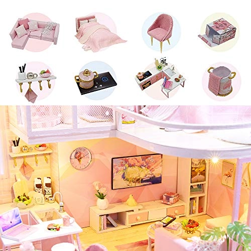 DIY Miniature Dollhouse Kit - 124 scale
