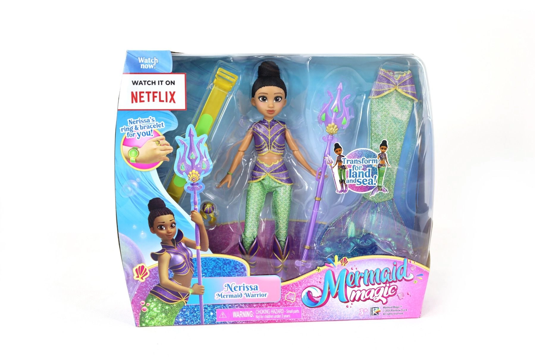 Warrior Transformation - 9 inch Multi Colour Ages 3+