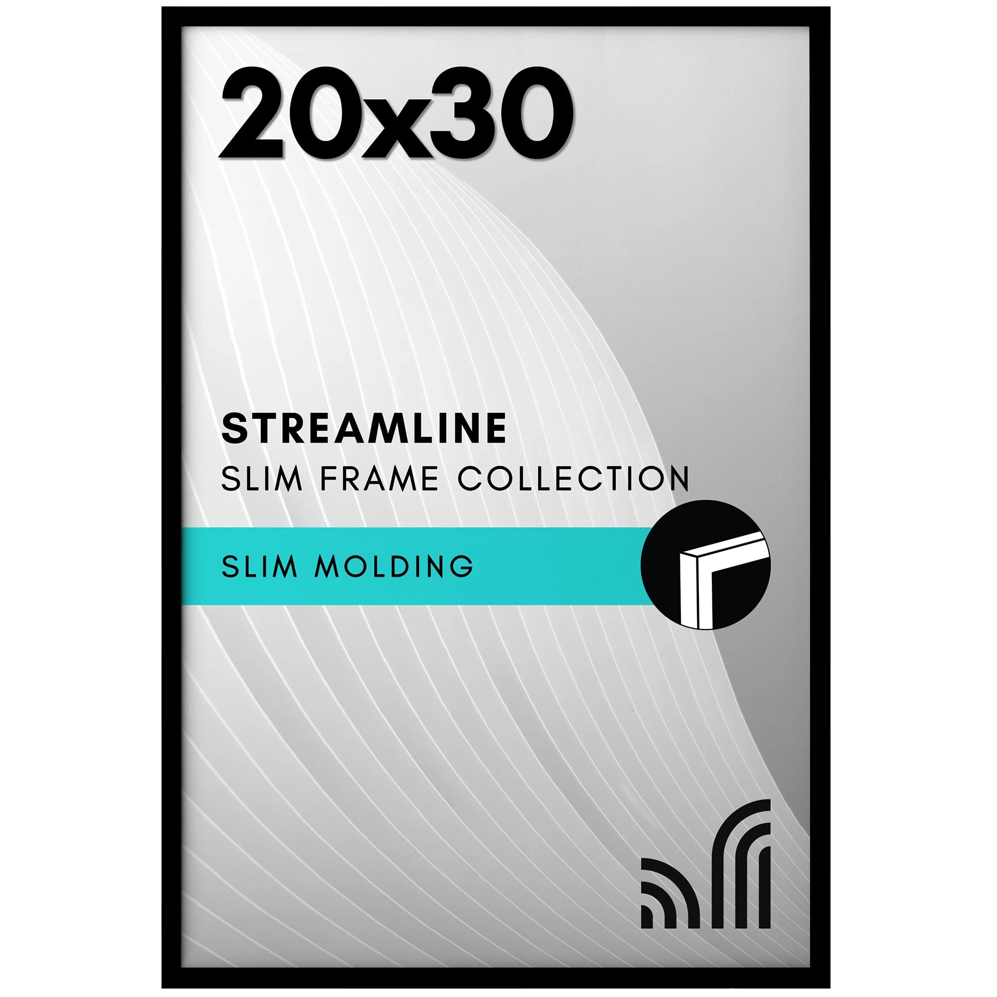 Americanflat LX2030BLK - 20x30 1.0 Count