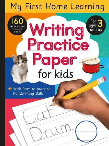 Tiger Tales Writing Practice Paper For Kids - Lined 160 Pages