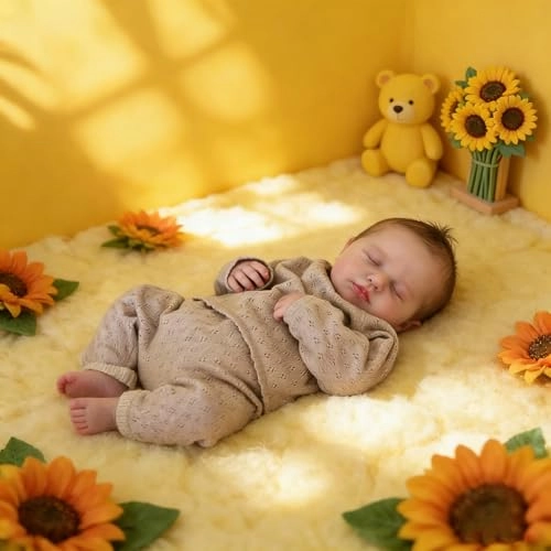 LOULOU Reborn Baby Doll - 20 Inch Vinyl Girl Ages 3+