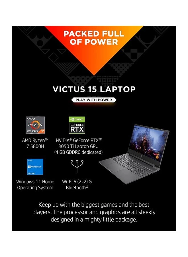 Victus 15-fb0075cl - 15.6'' Ryzen 7 5800H 16GB DDR4 1000GB SSD