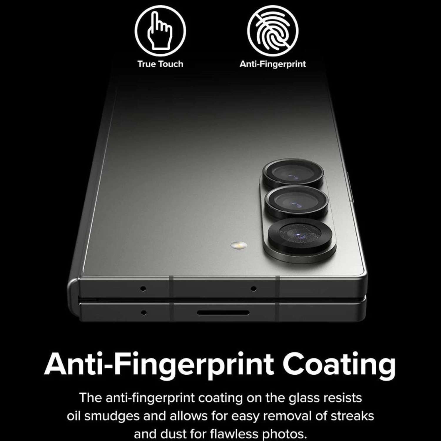 Clear Tempered Glass Camera Lens Protector for Samsung Galaxy Z Fold7