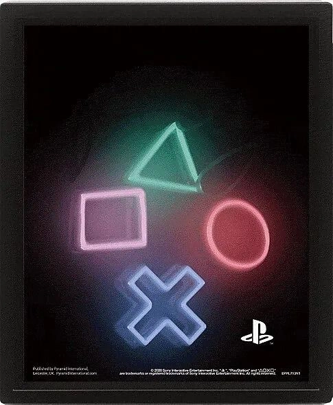 PYRAMID Playstation Play Lenticular Poster - 25 x 20 cm