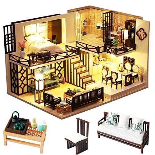 DIY Miniature Dollhouse Kit - 124 scale